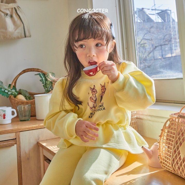 #미미네옷장 바니바니프릴상하세트ㅡ칼라:노랑, 보라 핏이 너무 귀여워~~ 정말 난리에요 우리 아이들이 좋아하는 그 느낌 그대로 담았답니다